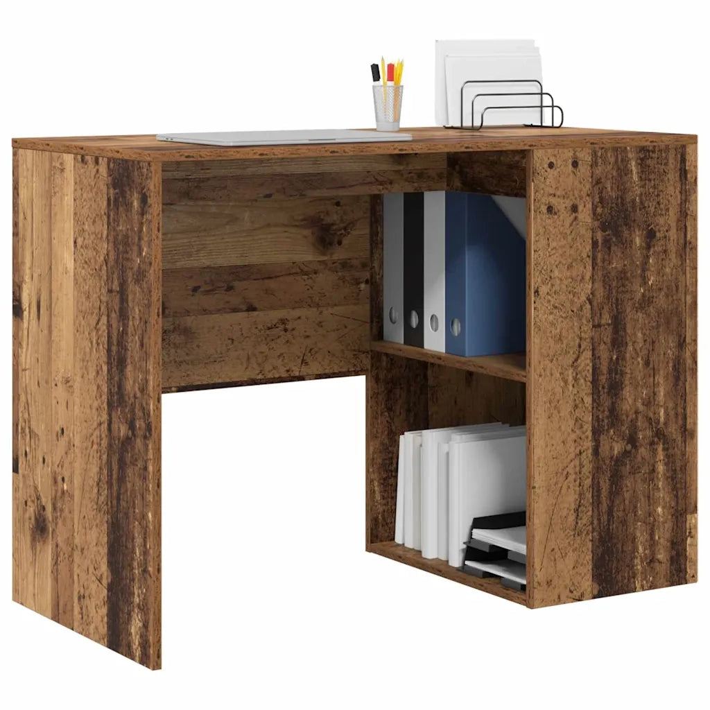 Scrivania | Tavolo da Ufficio Legno vecchio 102 x 50 x 75 cm Legno multistrato