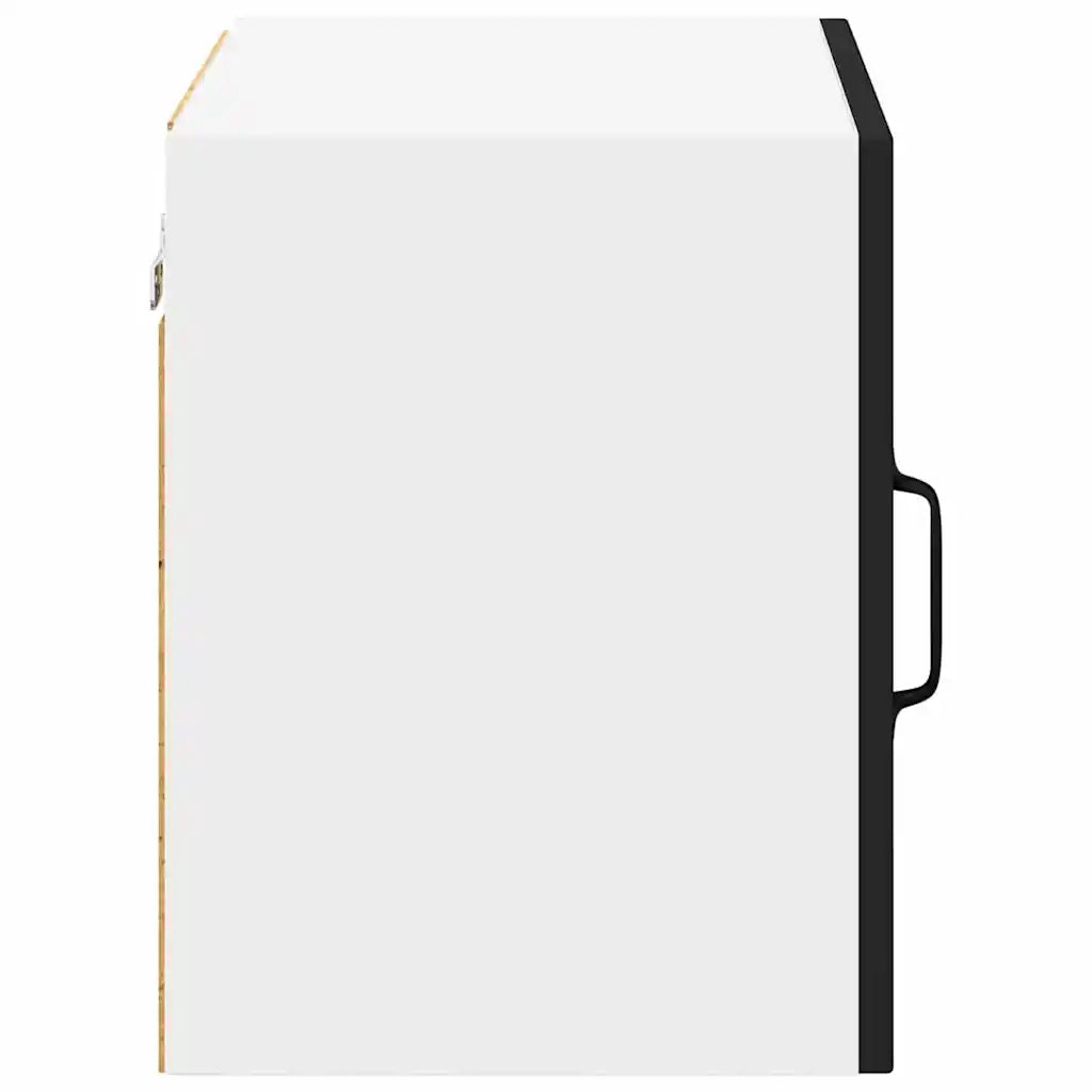 Pensile da cucina | Armadietto a muro LUCCA 2 pz Nero 50 x 31 x 40 cm