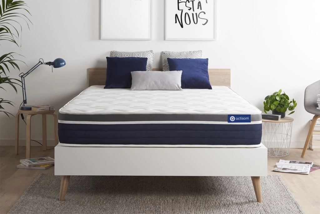 Materasso matrimoniale Actilatex confort 150x190cm - Spessore : 26cm - Lattice e memory foam - Moderatamente rigido