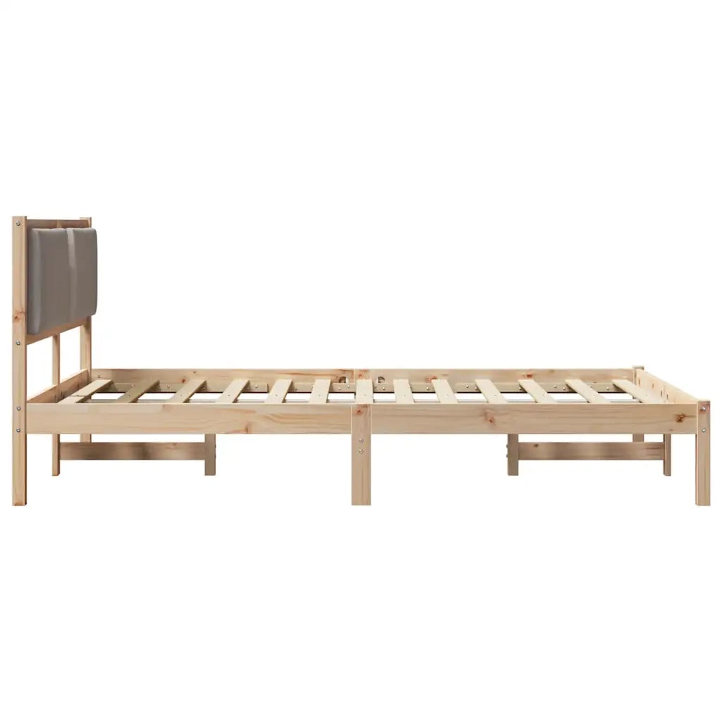 Struttura del letto Talpa 135 x 190 cm Pino massello 878132