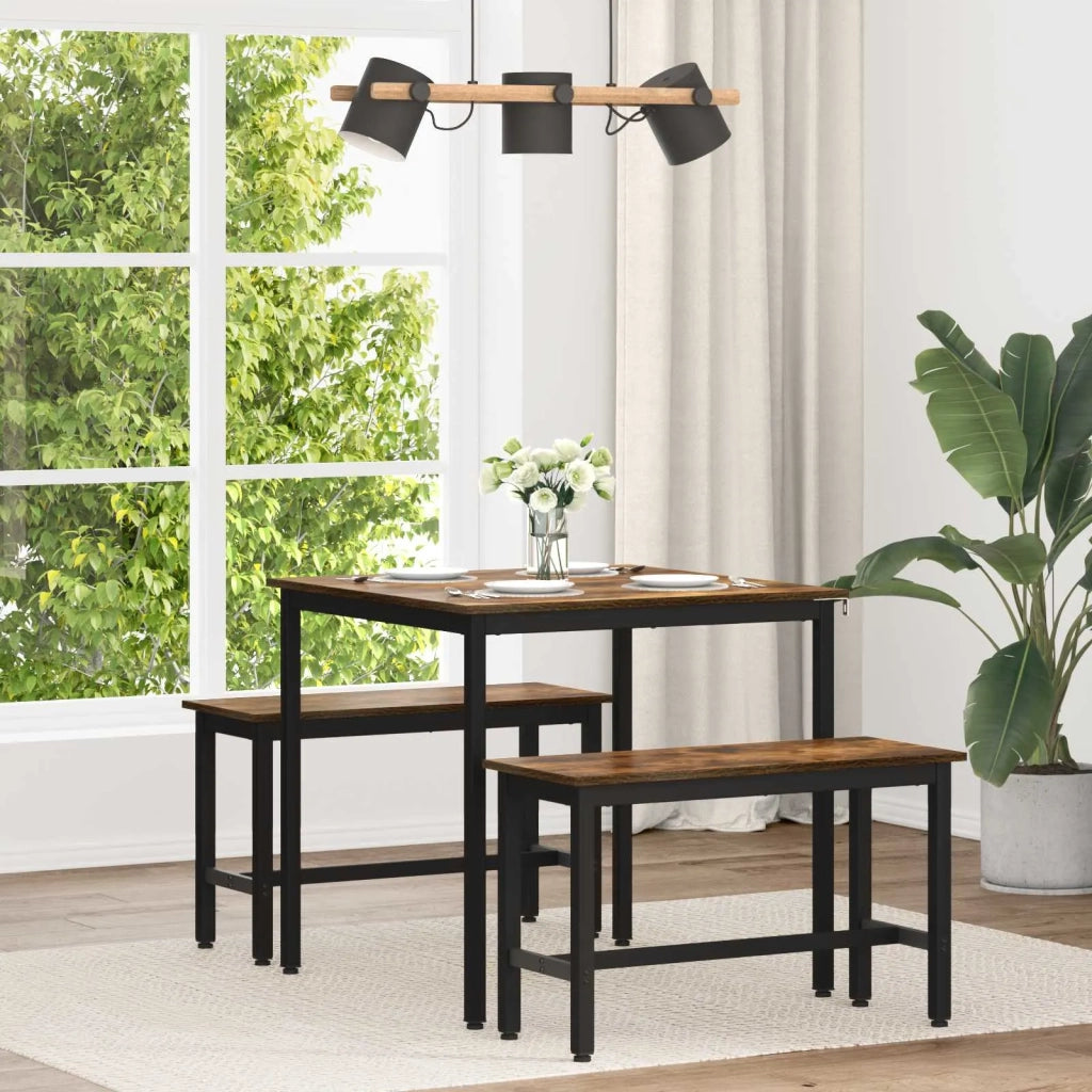 Tavoli da pranzo 80 x 80 x 75 cm Legno ingegnerizzato Quadrato 892628