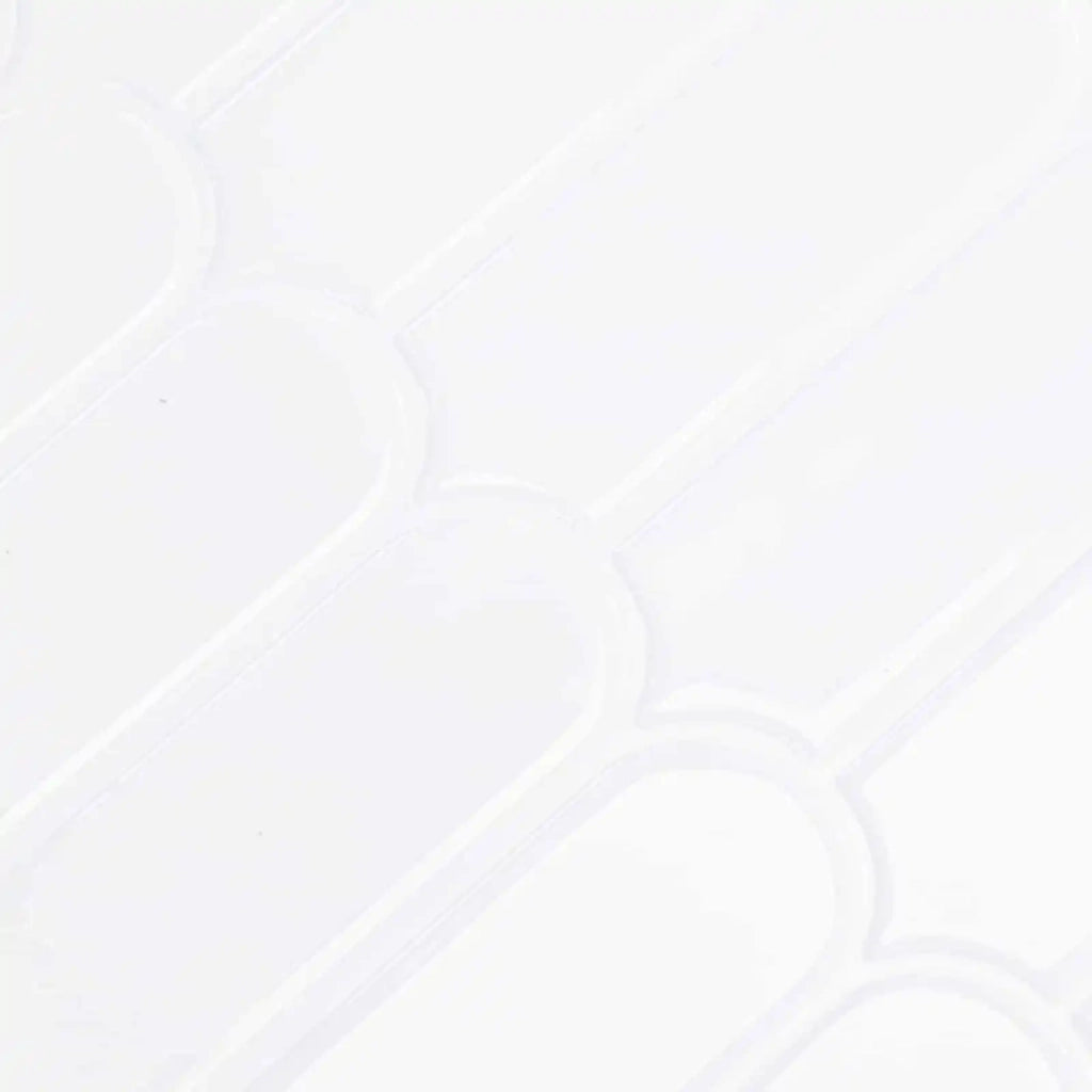 Piastrella Piuma 20 pcs Bianco 30 x 30 cm Poliuretano e PET 42046199