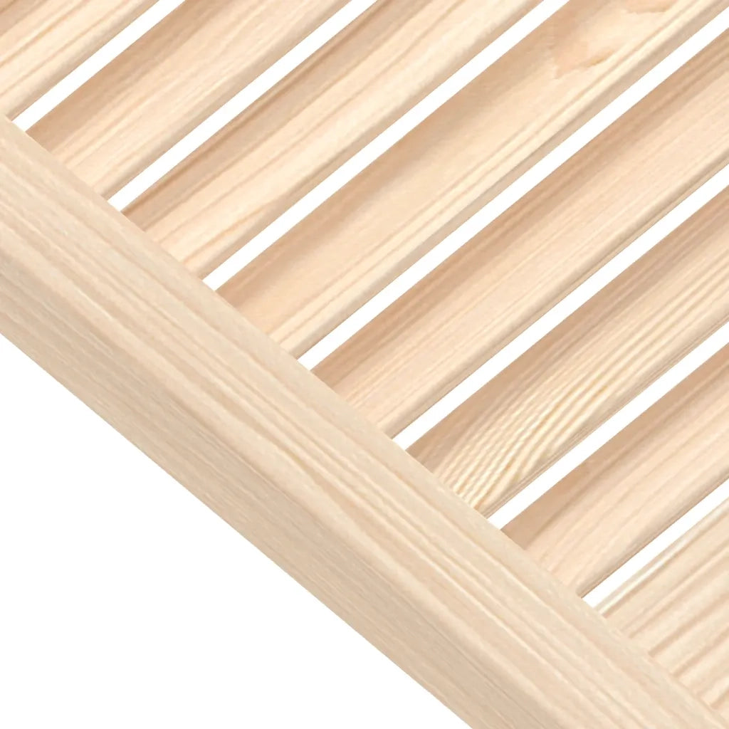 Anta con Design a Lamelle 61,5x39,4 cm in Legno di Pino CFW3197076