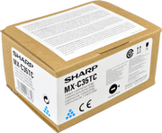 ORIGINAL Sharp toner ciano MX-C35TC MXC35TC ~6000 Seiten