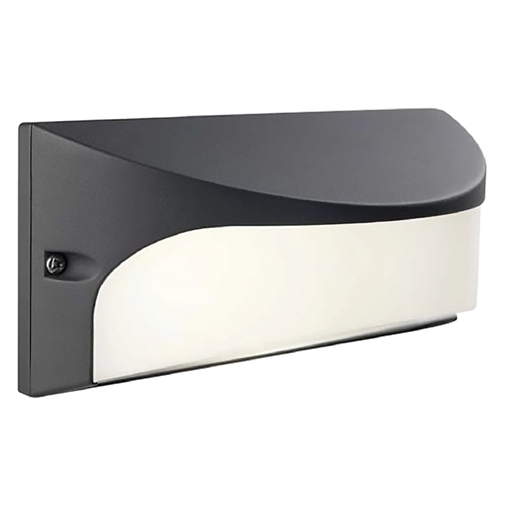 1pz applique led 'dome' grigio - 10 watt cod:ferx.8041920nlm