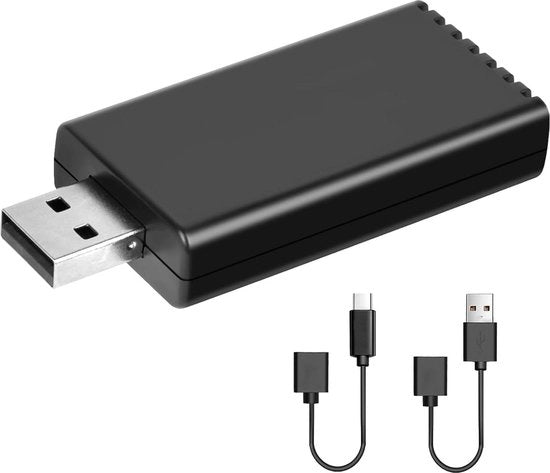 Adattatore CarPlay Wireless per iPhone 2020-2024 - Plug & Play - Senza Ritardo - Aggiornamento Online Carplay Dongle 2.0