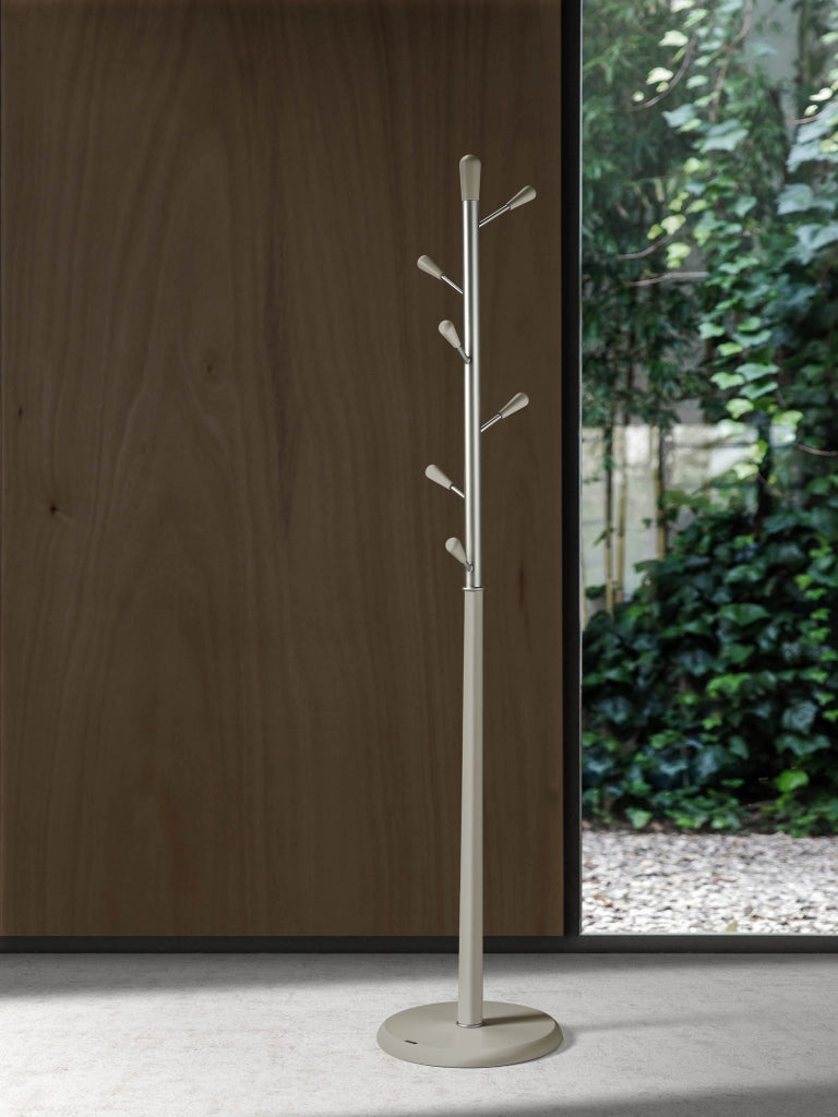 Attaccapanni Herdasa legno di faggio finitura sabbia 190x37x37
