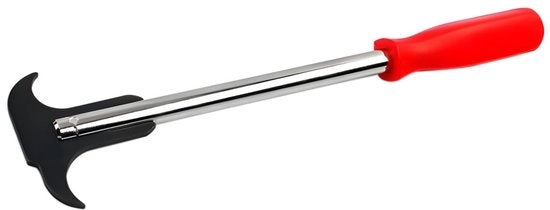 Pacchettatore di Olio per Camper - Doppia Puntata - Maniglia Ergonomica - Universale - Metallo/Plastica - 305 x 80 mm - Rosso/Nero - Maniglia a Cinghia