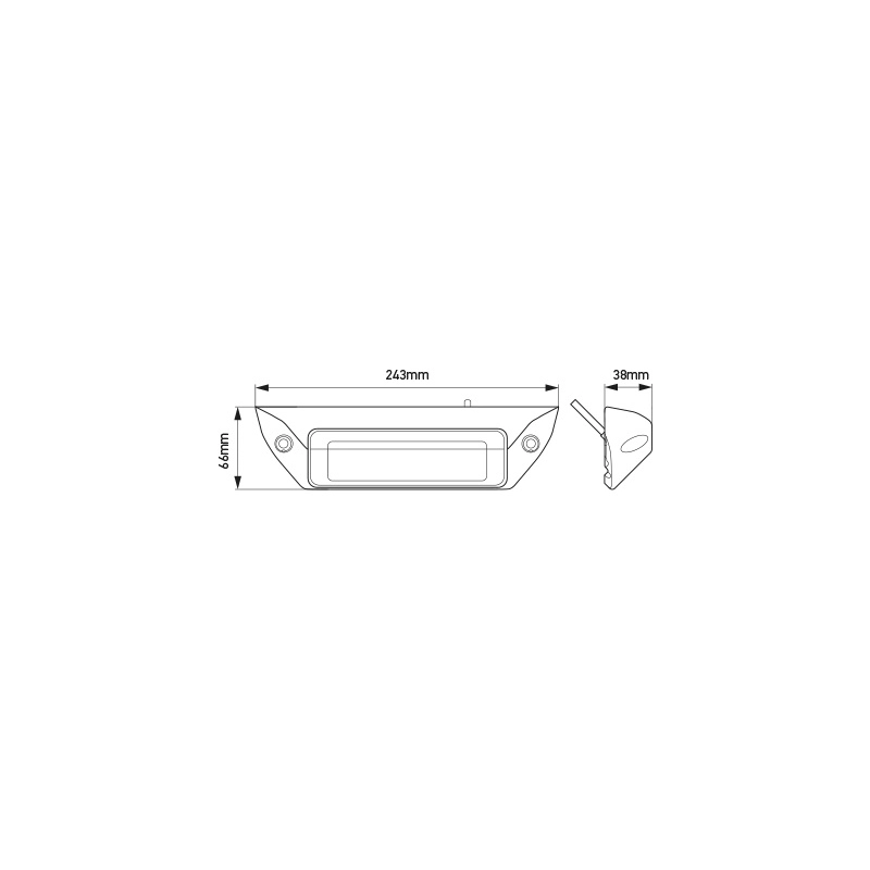 PROIETTORE DA COPERTA FMS1200 BIANC