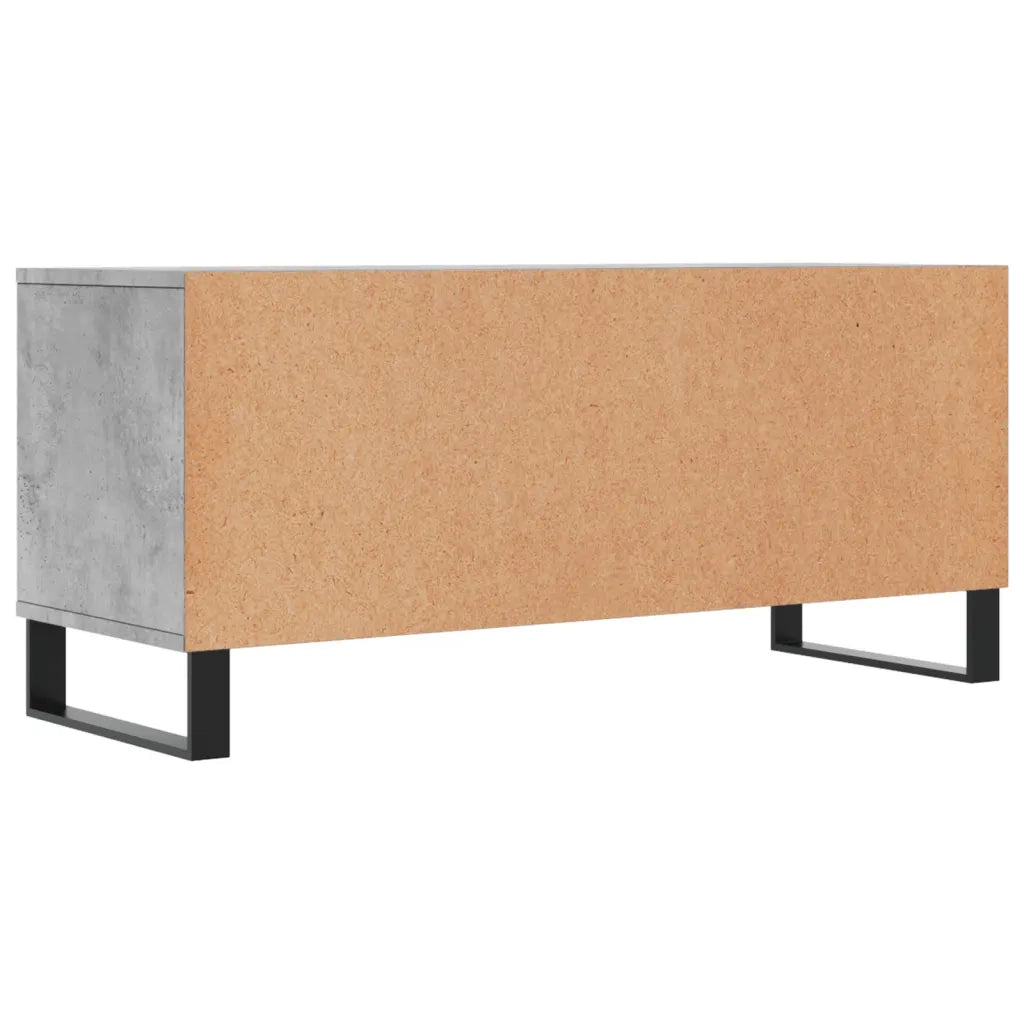 Mobile per TV | Armadietto TV | Mobile Porta TV Grigio Cemento 100x34,5x44,5 cm Legno Multistrato