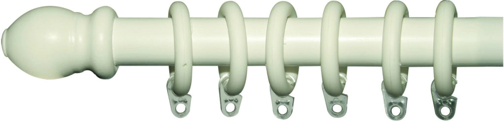BASTONE SCORRITENDA BIANCO D.23 CM.200  BN200-23