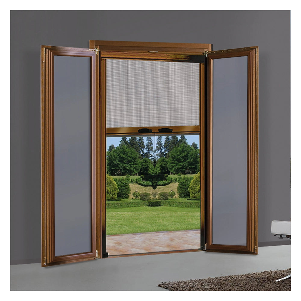 ZANZARIERA A RULLO VERTICALE PER PORTA/FINESTRA cm 100 x 250 - avorio ral 1013  - KASART