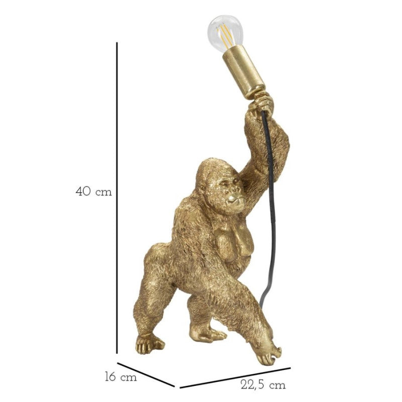 Lampadelle A Gorilla cm 22,5x16x40