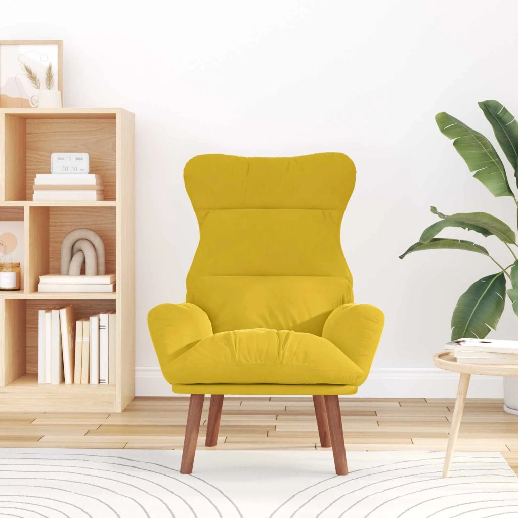 poltrona Giallo 69 x 74 x 93 cm Velluto 42001841