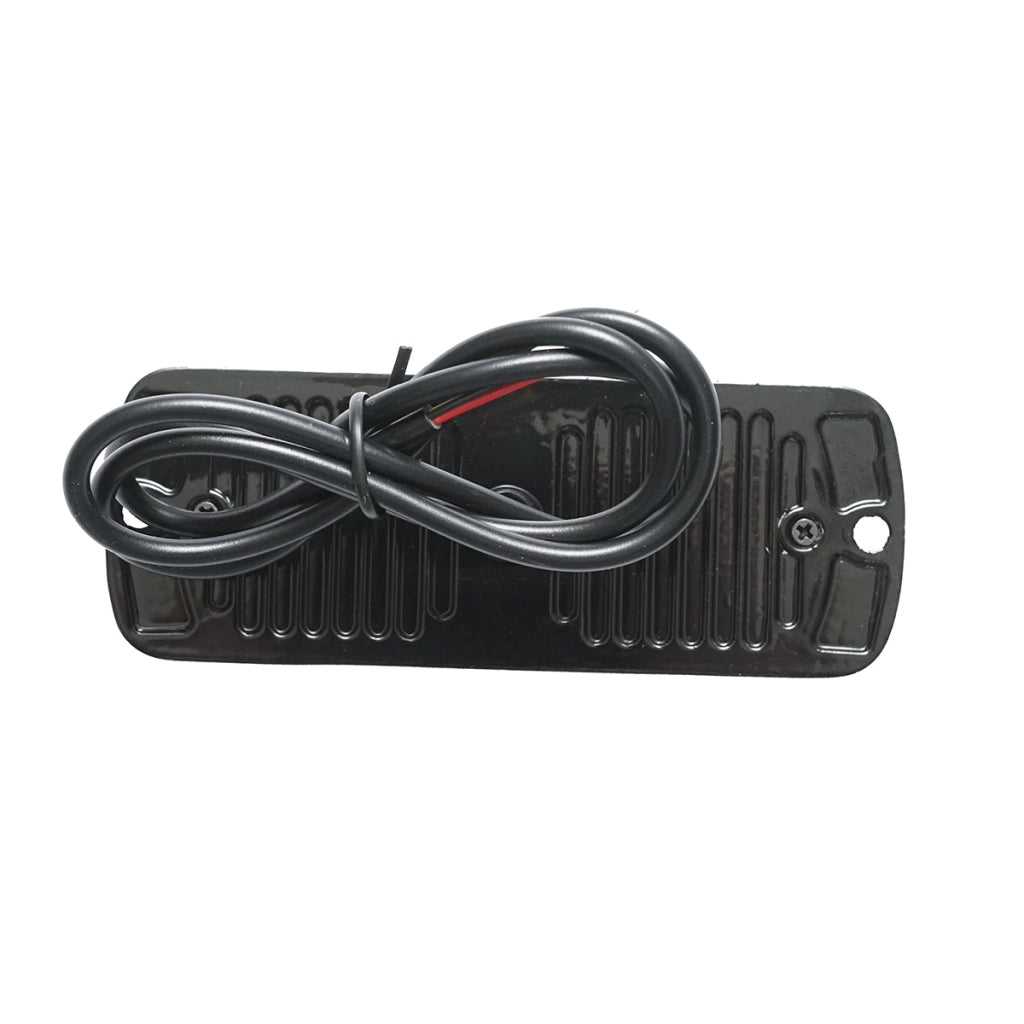 Lampada di segnalazione a LED 12-24V, 20W, gialla, 20 LED 110x40x12mm