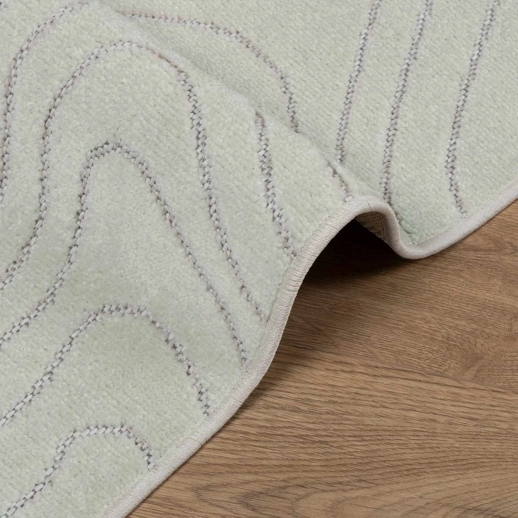 Tappeti per area | Tappeti a zone Quadrato PALMERAS Verde 240 x 240 cm
