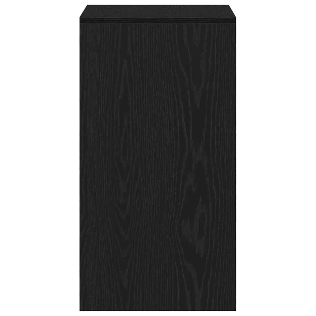 Tavolo da Trucco Rovere nero 60 x 40 x 75 cm Legno multistrato 868872