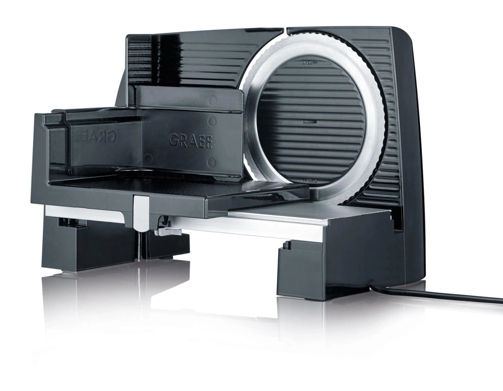 Graef S 10002 affettatrice Elettrico 170 W Nero Alluminio