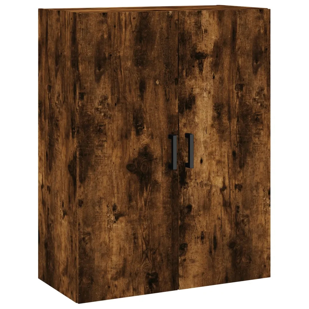 Mobili a Parete 2 pz Rovere Fumo 69,5x34x90 cm 3195624