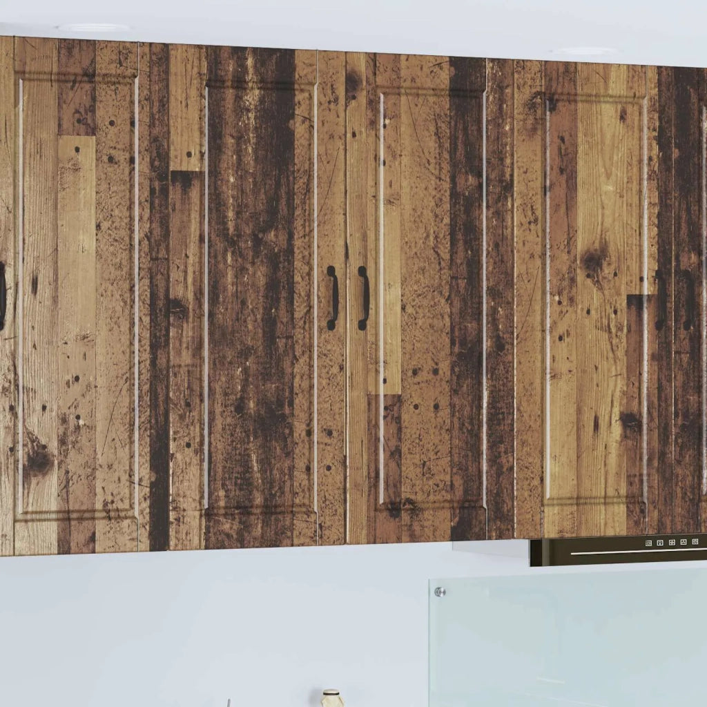 Armadietto a muro PORTO Legno vecchio 80 x 31 x 100 cm 885503