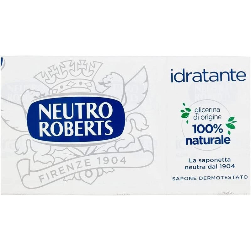NEUTRO ROBERTS SAPONE IDRATANTE IN CONFEZIONE DA 3 SAPONETTE DA 100 GR