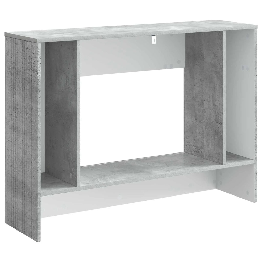 Tavolo consolle Rigato Grigio Cemento 101 x 29 x 74 cm 899880