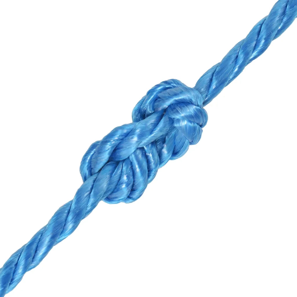 Corda | Fune Intrecciata in Polipropilene 8 mm 500 m Blu