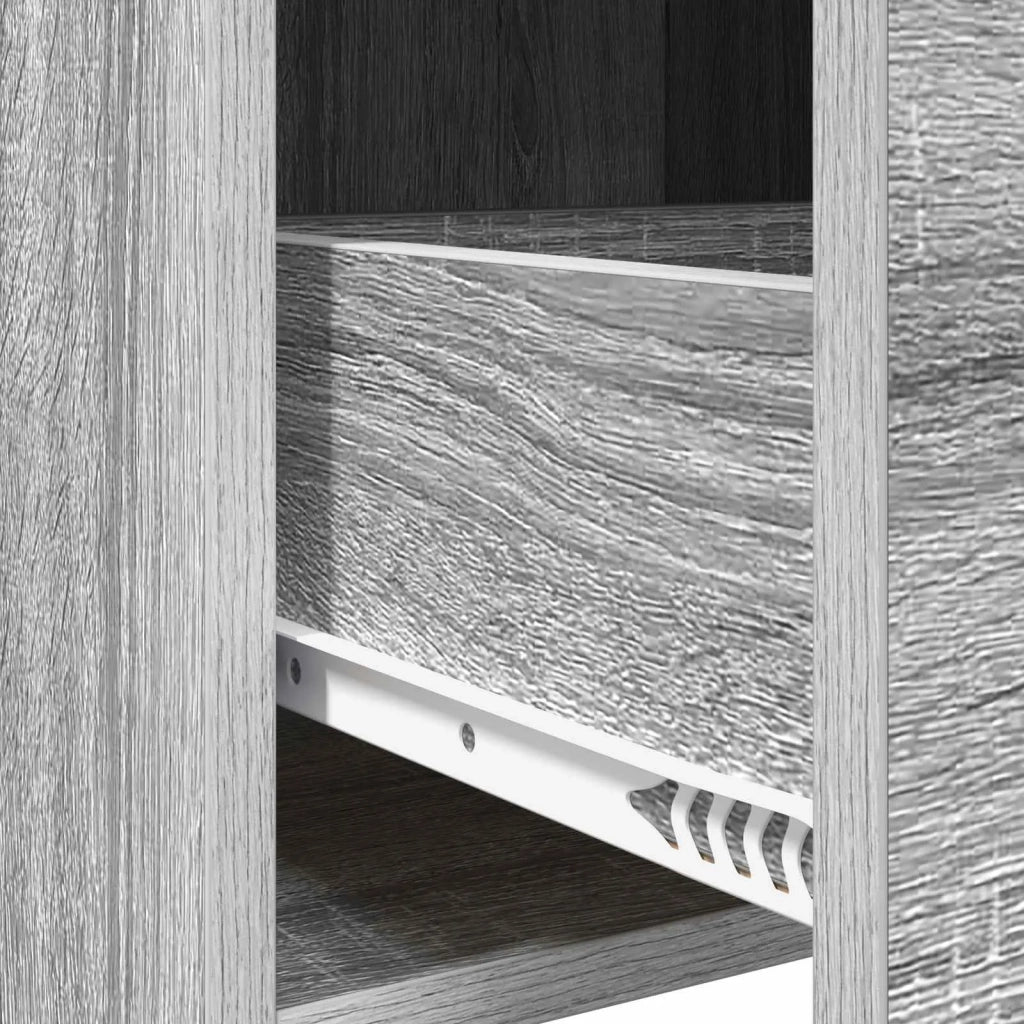 Credenza Sonoma grigio 40 x 36 x 80 cm Legno ingegnerizzato 8011064