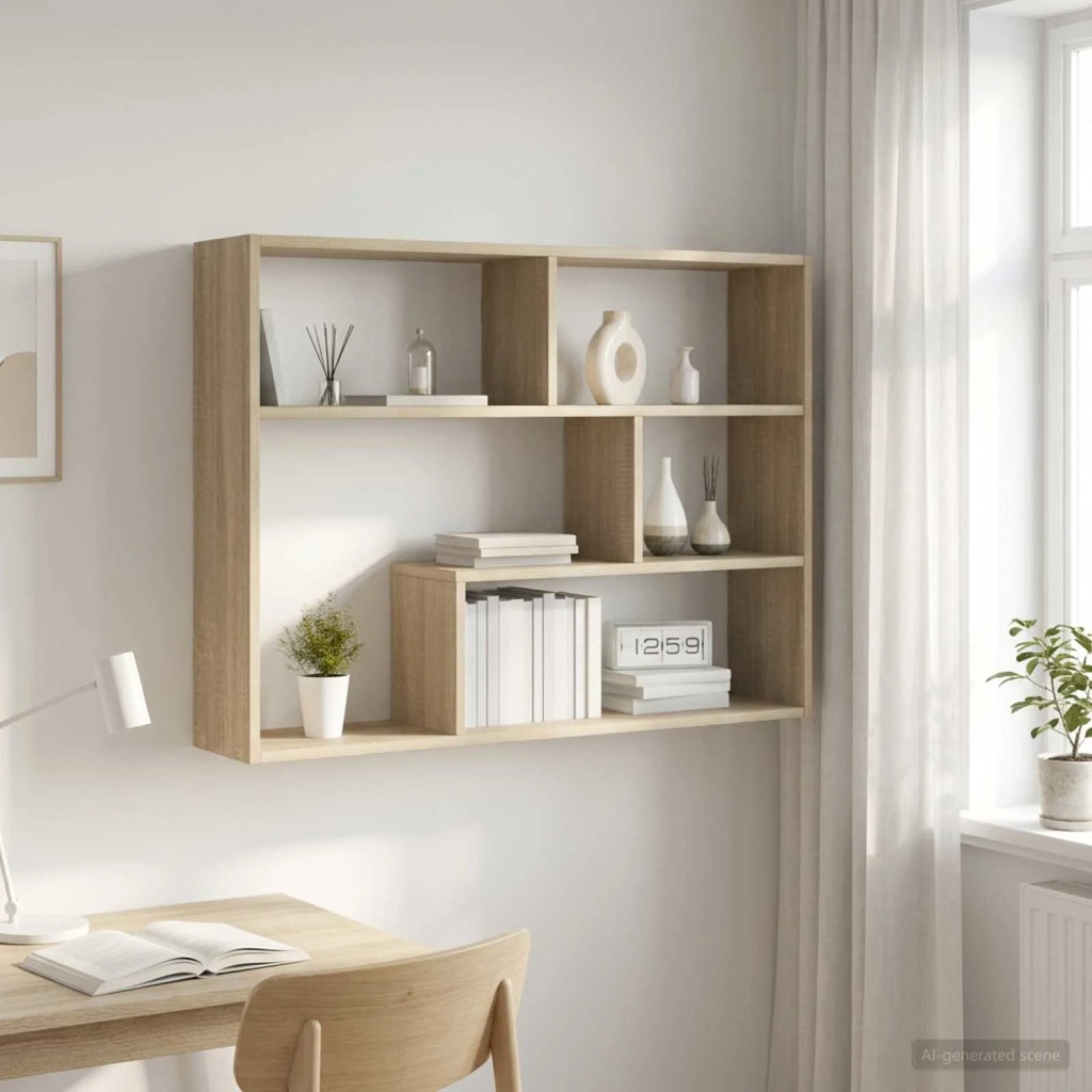 Scaffale da parete A parete Rovere Sonoma 95 x 20 x 69,5 cm 8012142