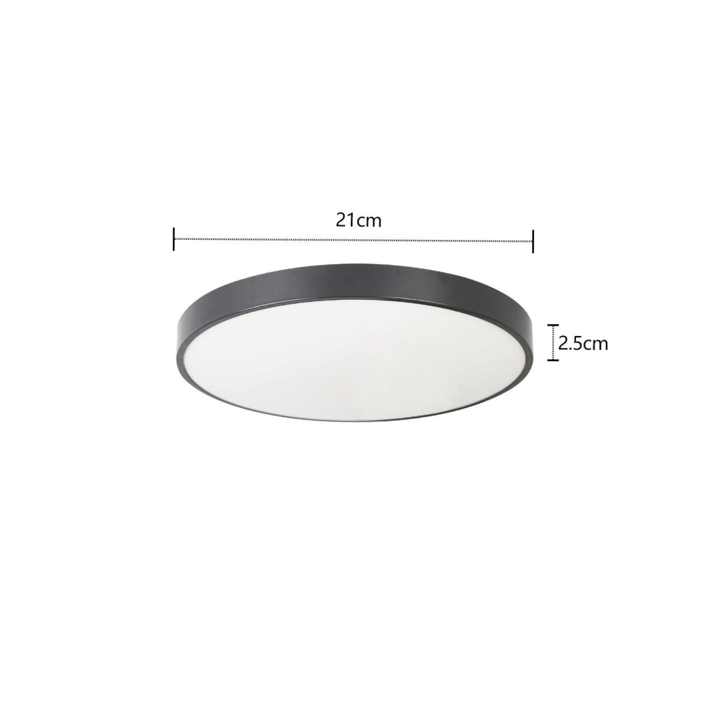 ZMH Lampada da soffitto LED moderna per soggiorno bagno cucina camera letto corridoio