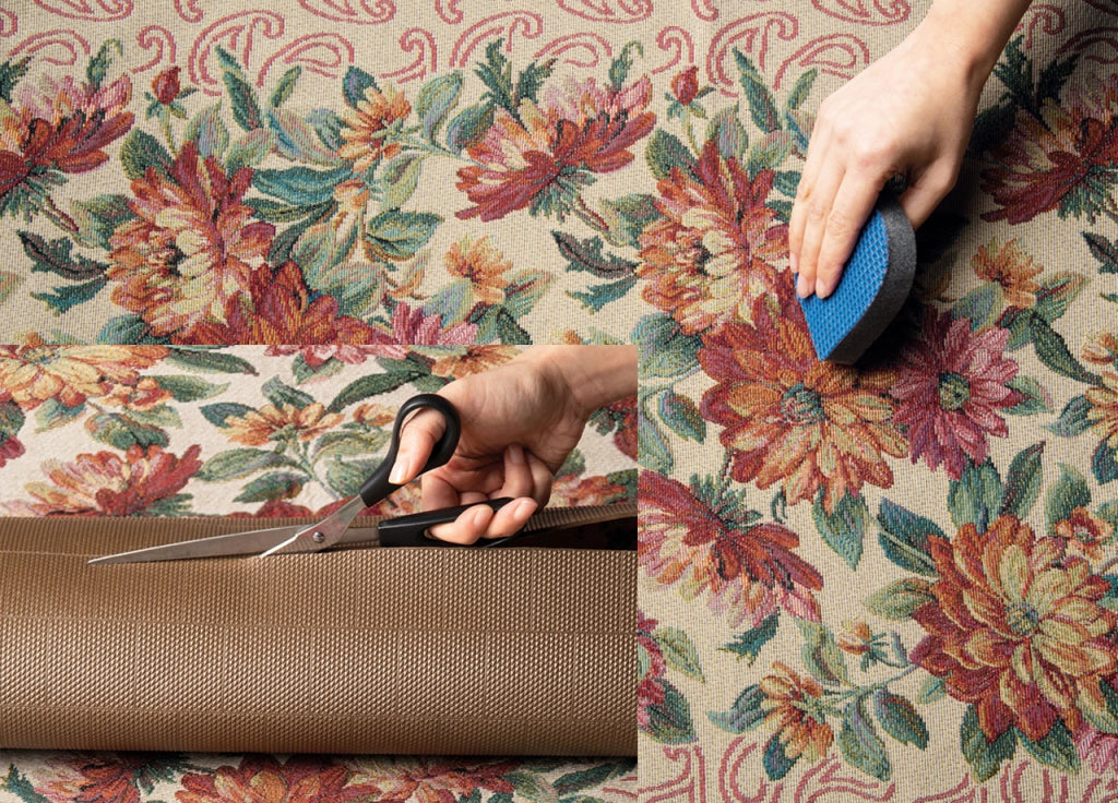 Tappeto Passatoia Tessuto Jacquard Linea Emozioni Dis. Diamante Marrone - 57x400 - Marrone