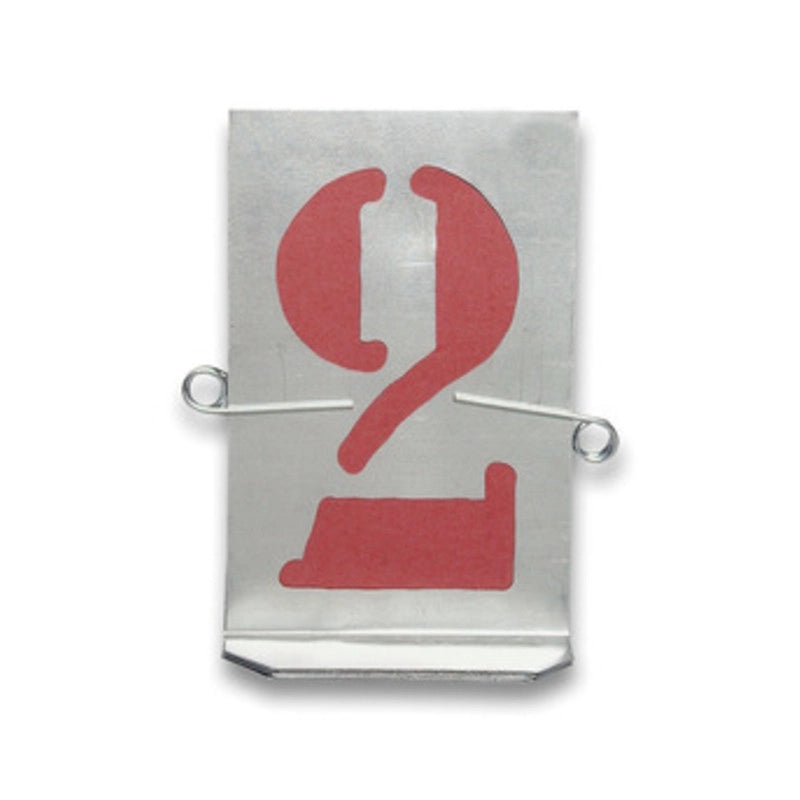 STAMPINI TRAFORATI 10 NUMERI DA  60 MM