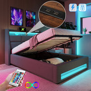 letto imbottito lino grigio 90x200 cm