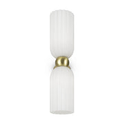 Maytoni Applique contemporanea Antic 2 luci E14 oro metallo vetro