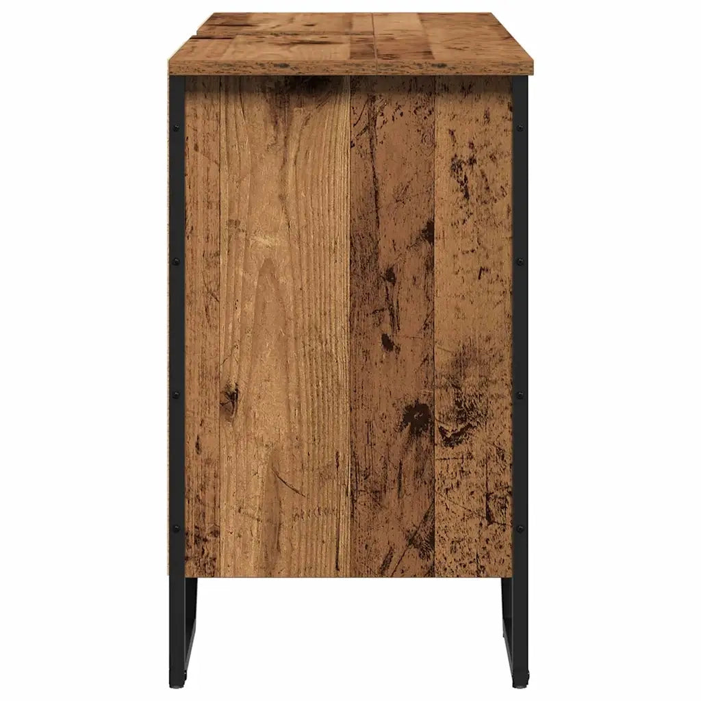 Armadio per Lavabo da Bagno Legno vecchio 91 x 35 x 60 cm 869183