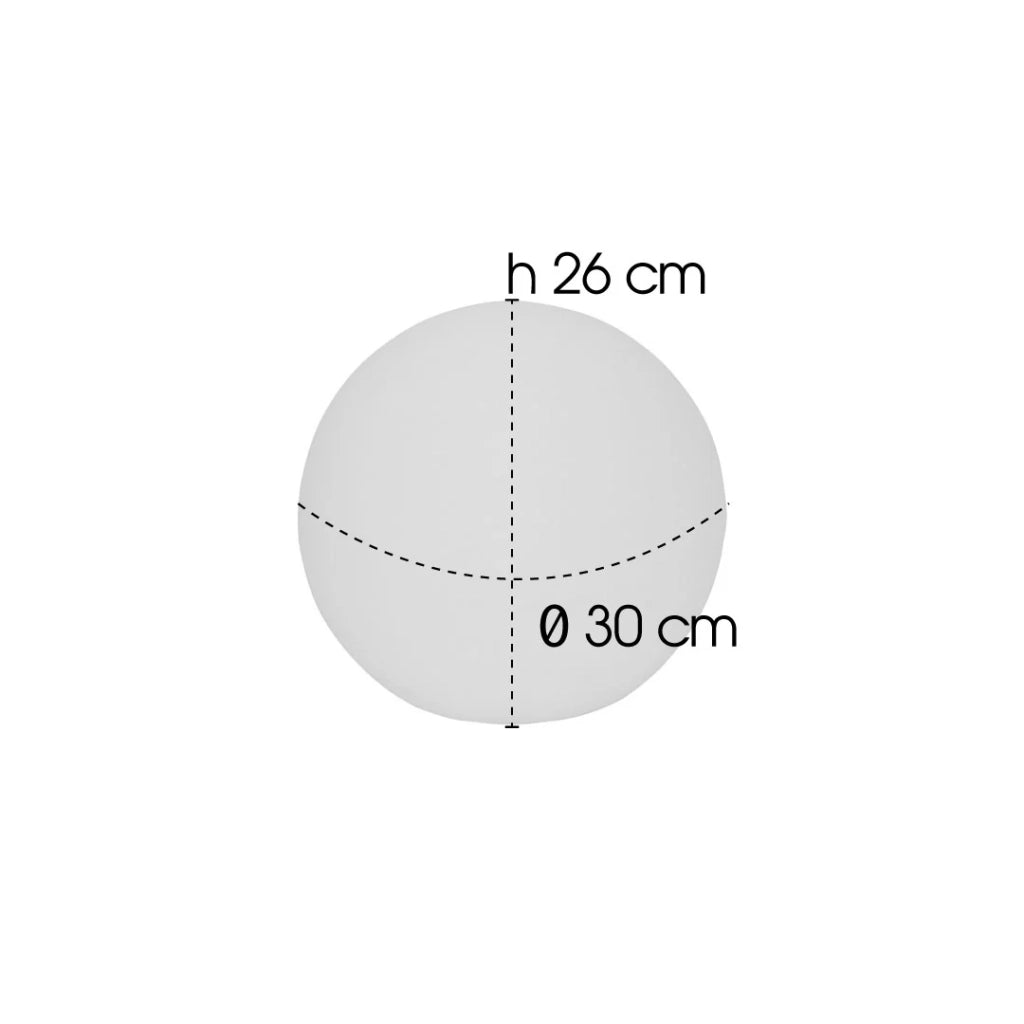 Sfera Luminosa per Esterni Varie misure - Small - Bianco freddo