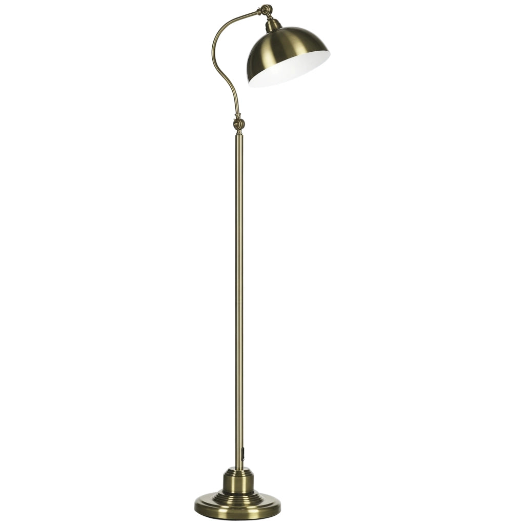 Lampada da terra ¨C Minimal ¨C ottone 42x25,5x152 cm