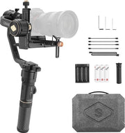 Stabilizzatore a tre assi portatile per macchine fotografiche professionali