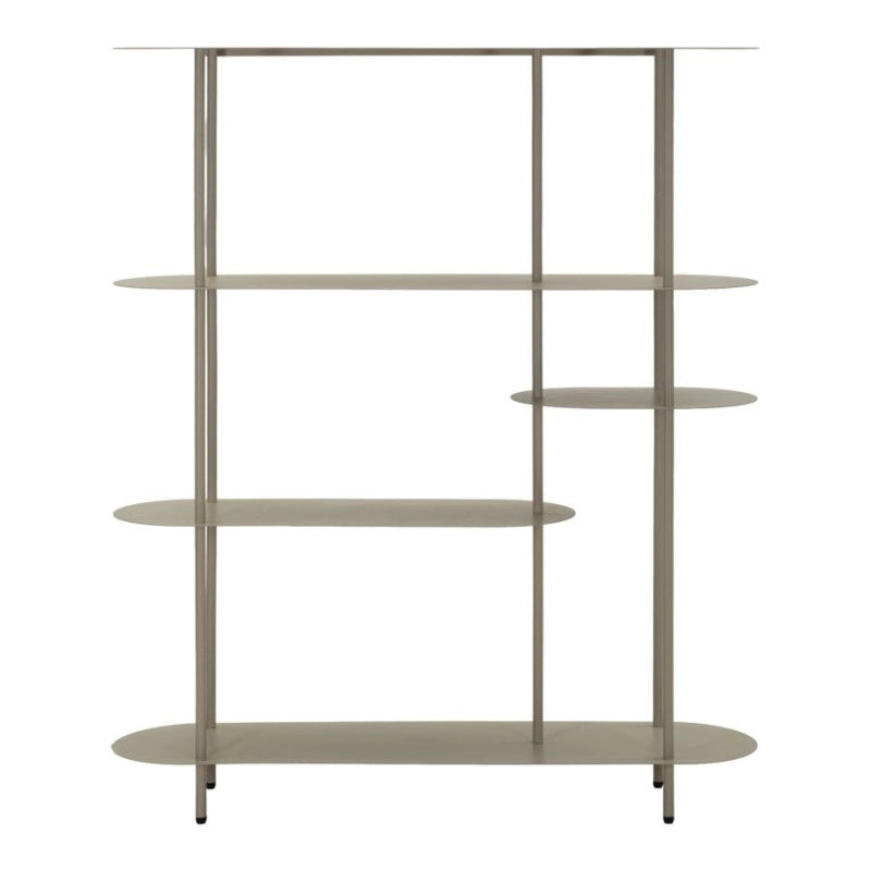 Libreria Saturno Tortora cm 118x31x139