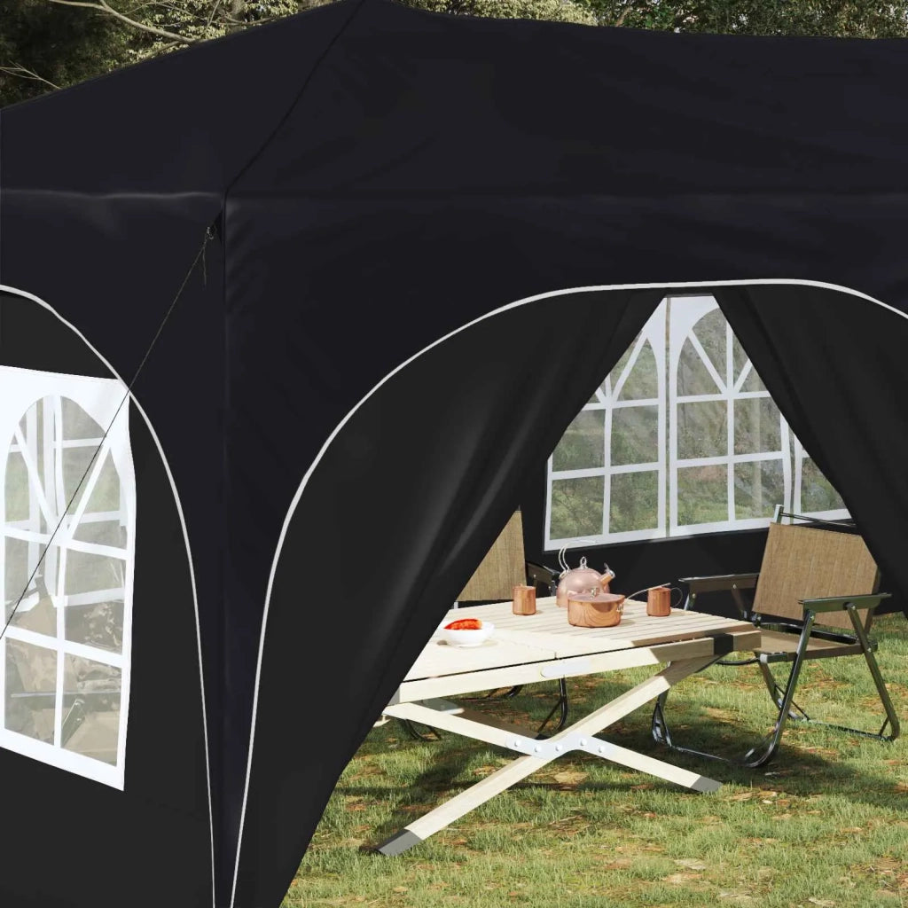 Tenda per feste a pop-up-Gazebo Antracite 575 x 288 x 245 cm 147434