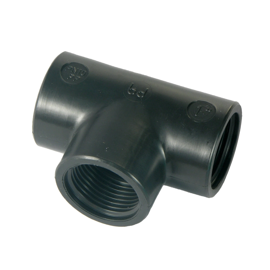 TI A 90  ° IN PP NERO- 2- BUCCH- pezzi 1