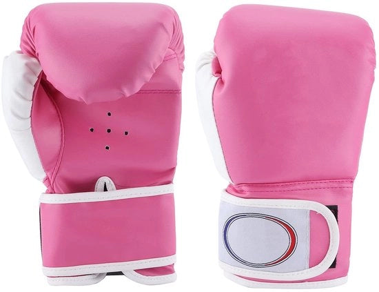 Guantoni da Combattimento per Bambini - PU Pelle - 22 cm - Addestramento - Sparring - Leggeri - Antiscivolo