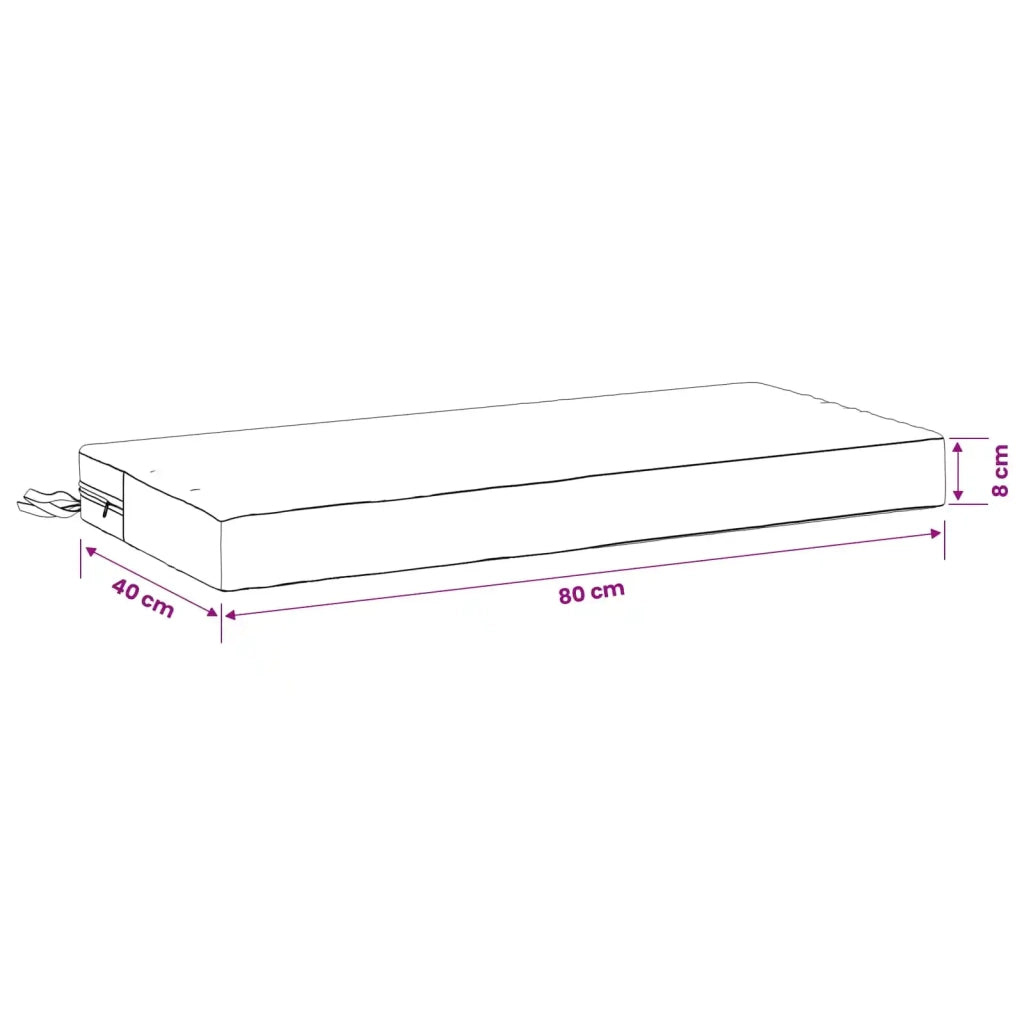 Cuscino per panchina SOEST 100% Poliestere Sabbia 949552