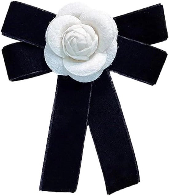 Accessori per Abbigliamento Donna Ragazza - Collare con Fiori Pre-Assemblati con Spille per Capelli.