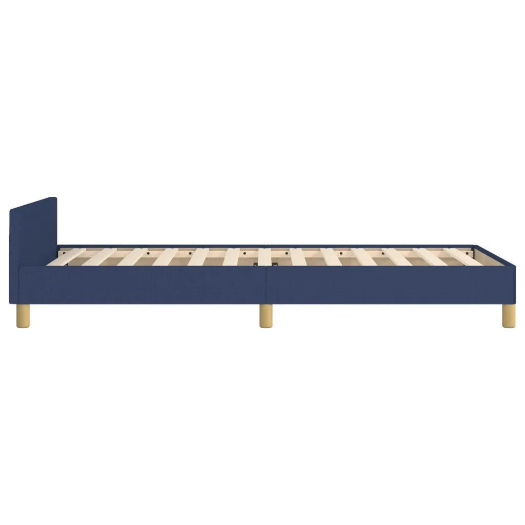 Giroletto senza Materasso Blu 100x200 cm in Tessuto 3124958