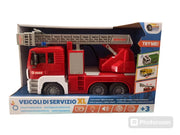 Veicolo,Urban City Veicoli servizio XL,Camion Pompieri con luci,suoni e movimento a frizione,Hungary Toy,Eta 3+
