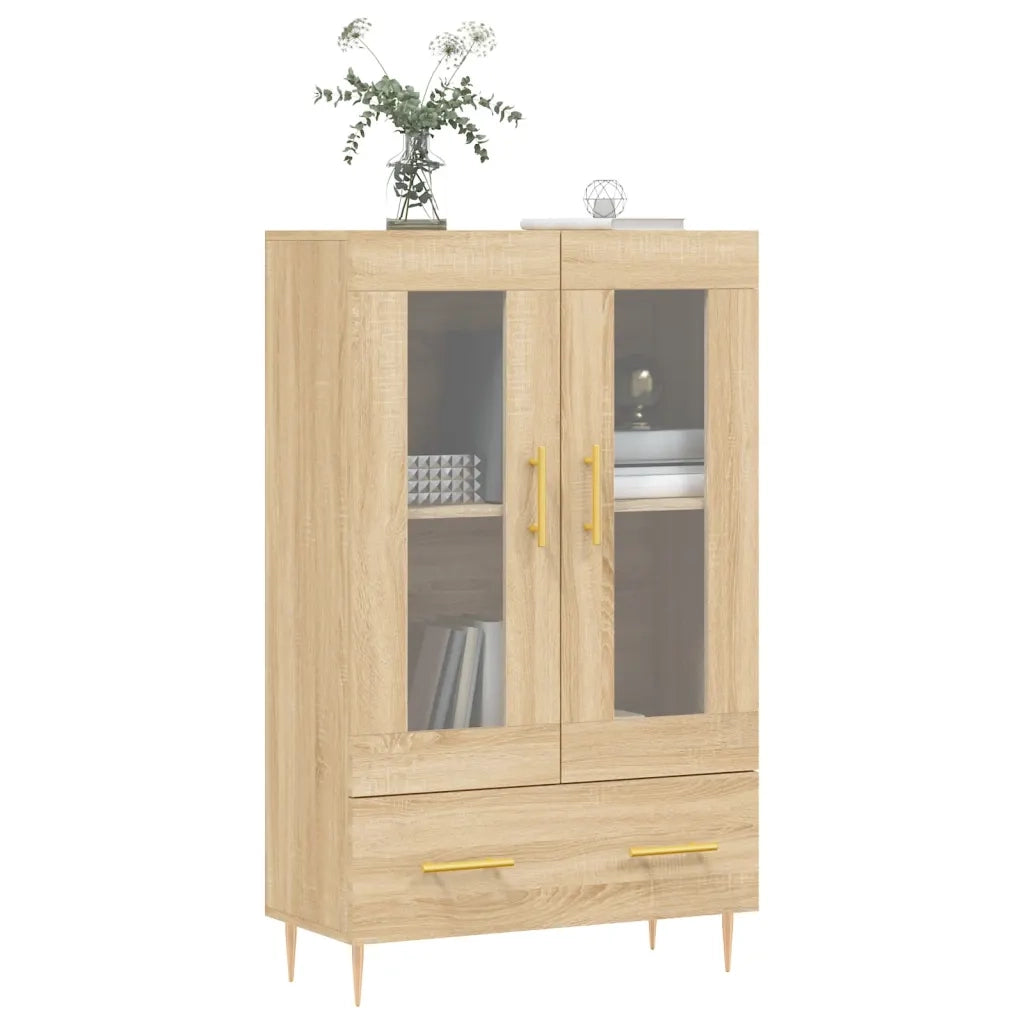Credenza | Madia | Buffet da pranzo | Armadio da pranzo Rovere Sonoma 69,5x31x115 cm in Legno Multistrato