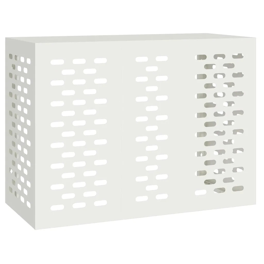 Copertura per condizionatore d'aria Bianco 110 x 50 x 80 cm