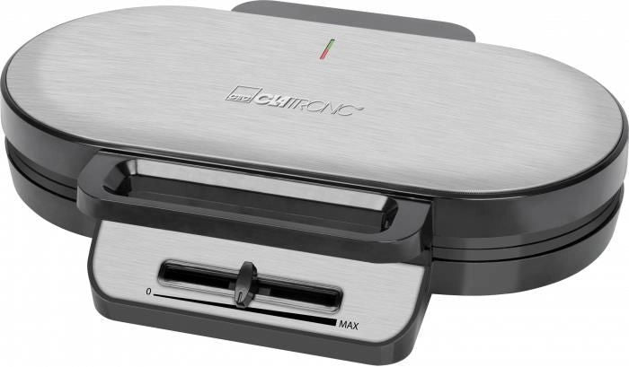 Clatronic 263934 piastra per waffle 2 waffle 1200 W Grigio