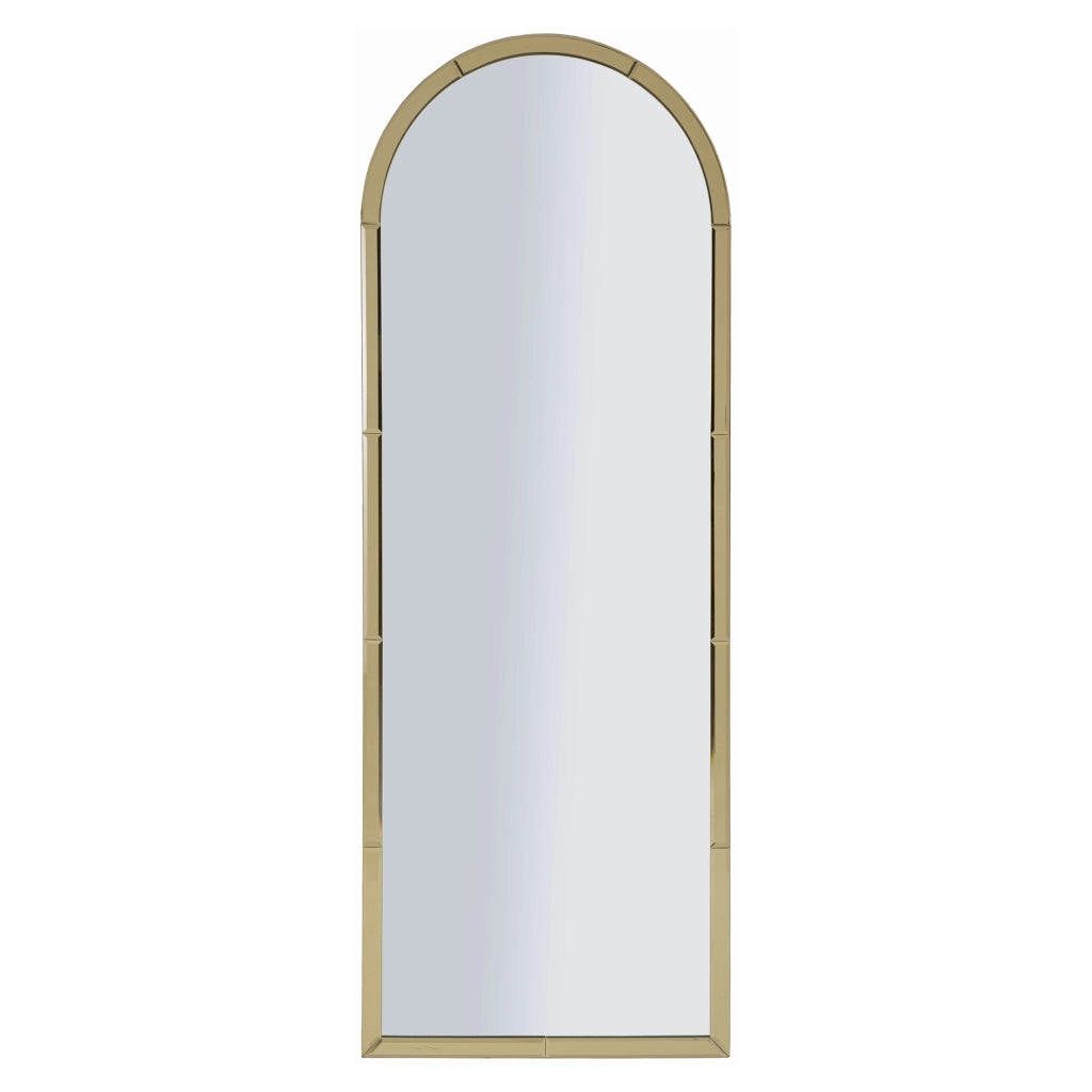 Nida, Specchio Forma Rettangolare, 55x150h cm oro